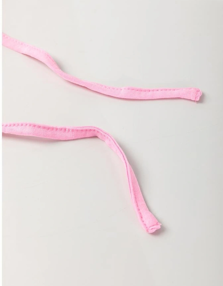 Turquoise Plus Size Contrast Trim T Shirt and Skirt Two Piece Set