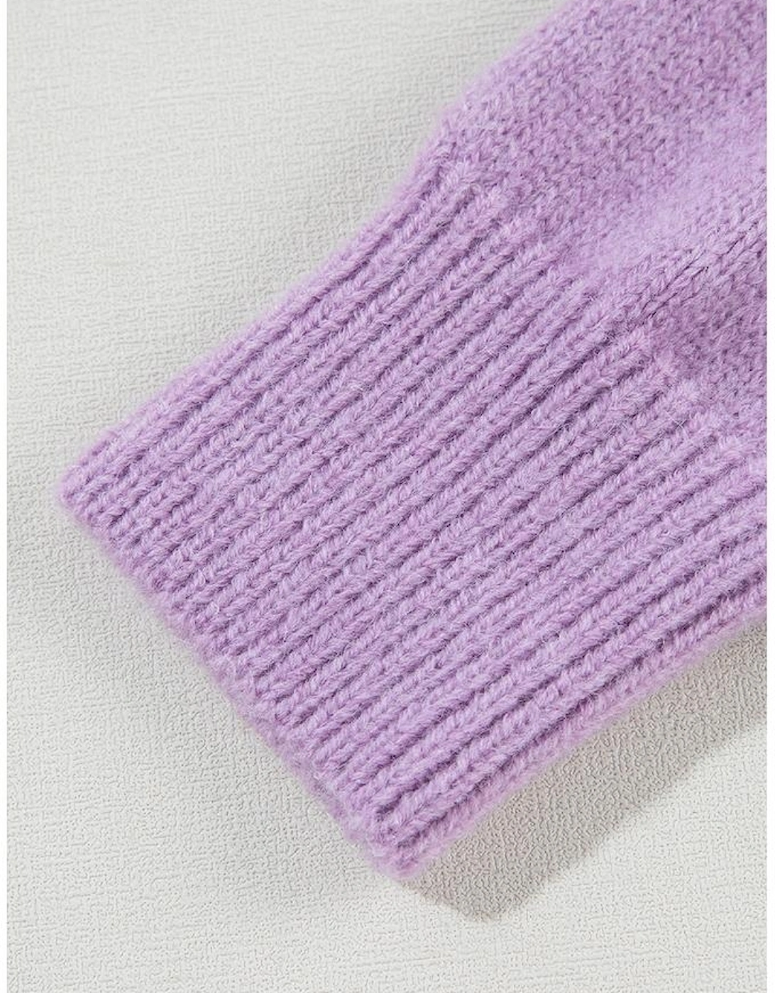 Green Chevron Colorblock Ribbed Knit Drop Shoulder Sweater