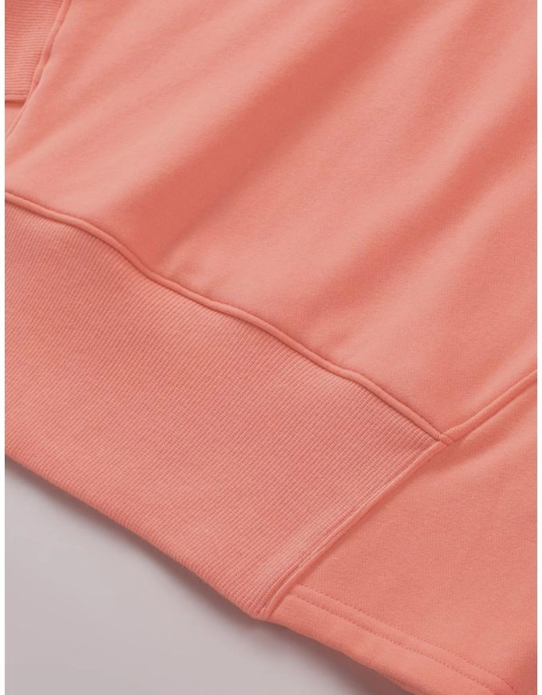 Orange Batwing Sleeve Pocketed Henley Hoodie