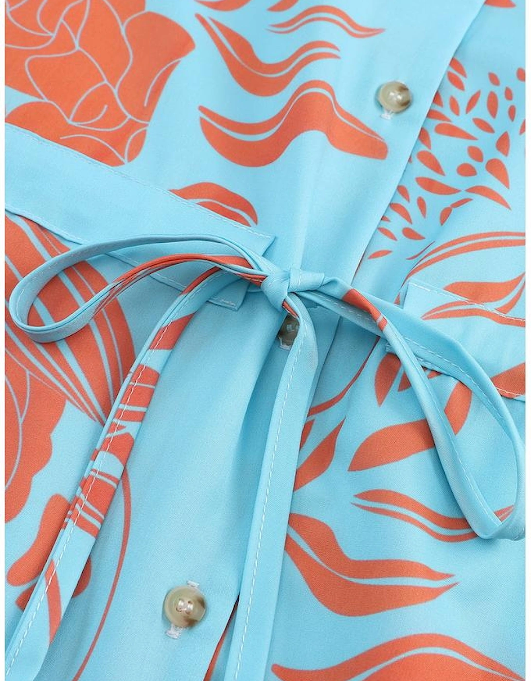 Azura Exchange Geometric Print Batwing Sleeve Dress