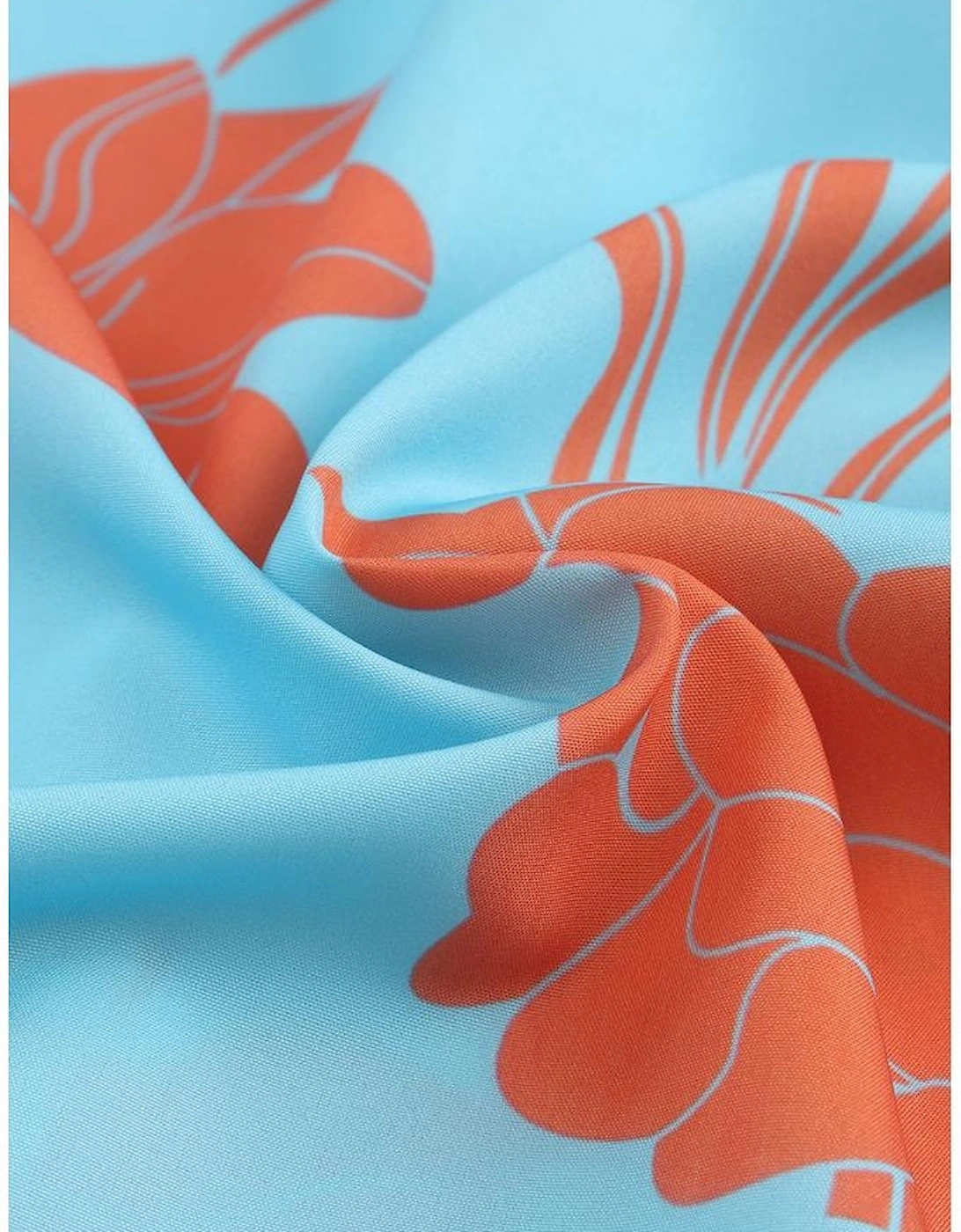 Azura Exchange Geometric Print Batwing Sleeve Dress