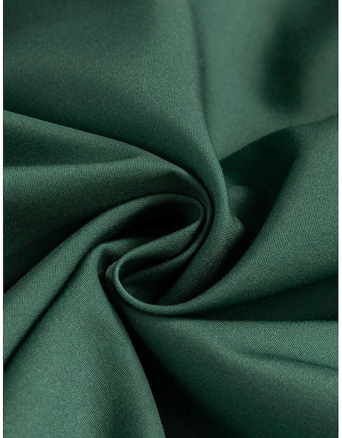 Mist Green Tie Neck Boho Floral Pattern Puff Sleeve Shift Dress