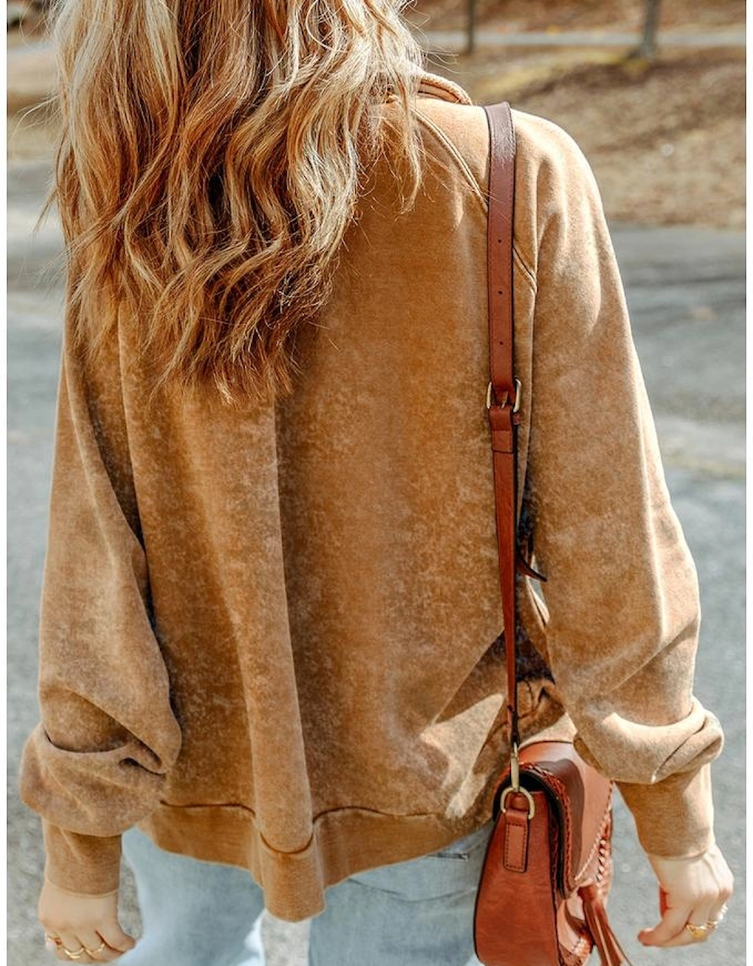 Khaki Vintage Washed Flap Pocket Button Shacket