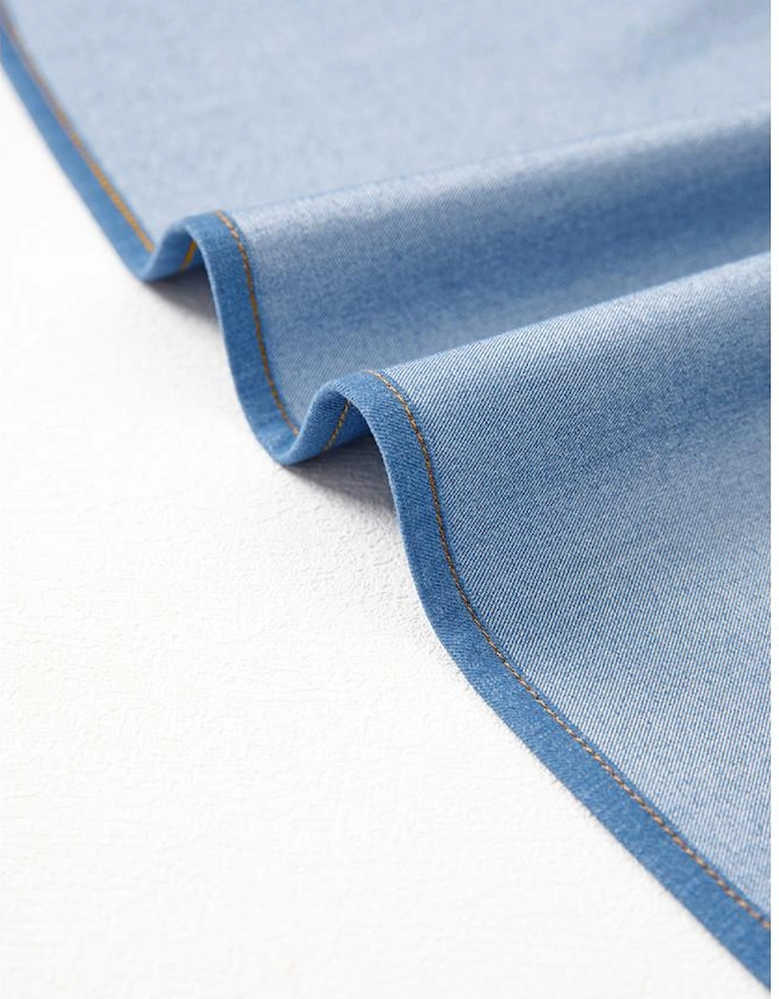 Myosotis Square Neck Pleated Waist V Cut Backless Tied Fit and Flare Dress