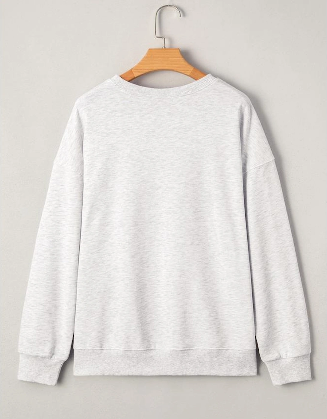 Red Vintage Washed GAME DAY Graphic Baggy Sweatshirt