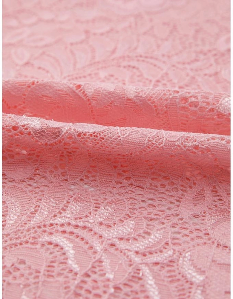 Blossom Floral Lace Sheer Long Sleeve Top