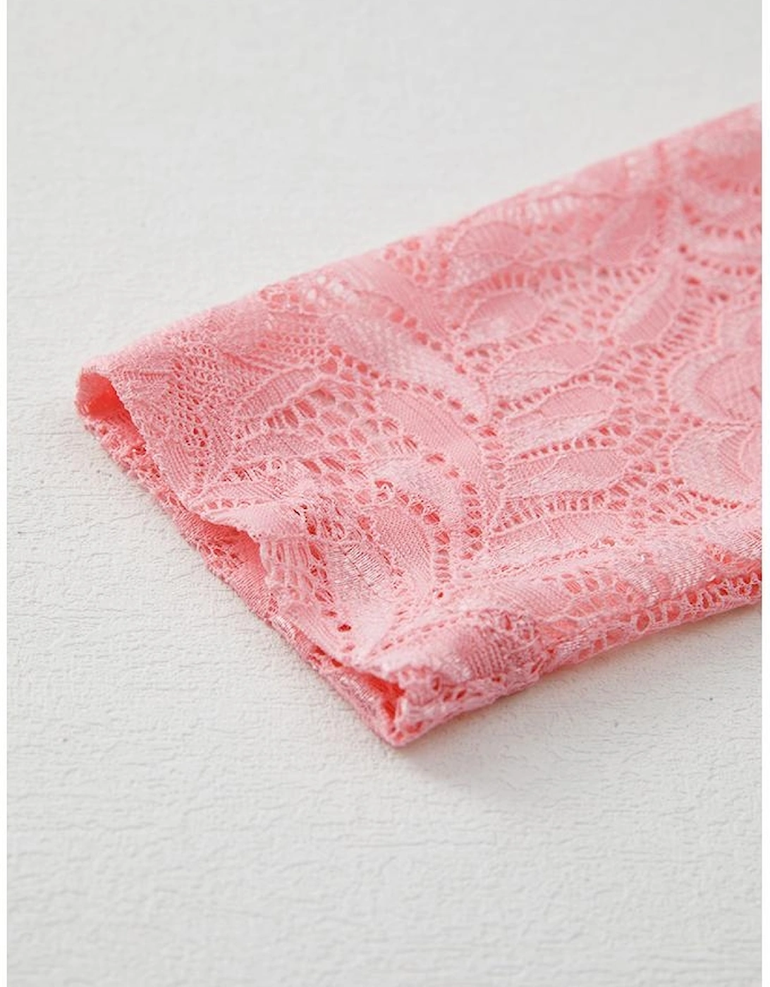 Blossom Floral Lace Sheer Long Sleeve Top