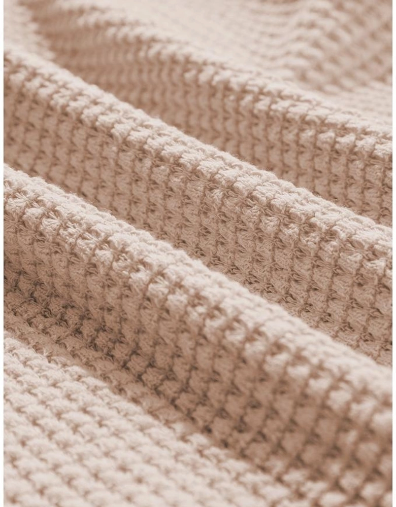 Beige Faux Two Piece Knit Patchwork Floral Print Plus Size Top