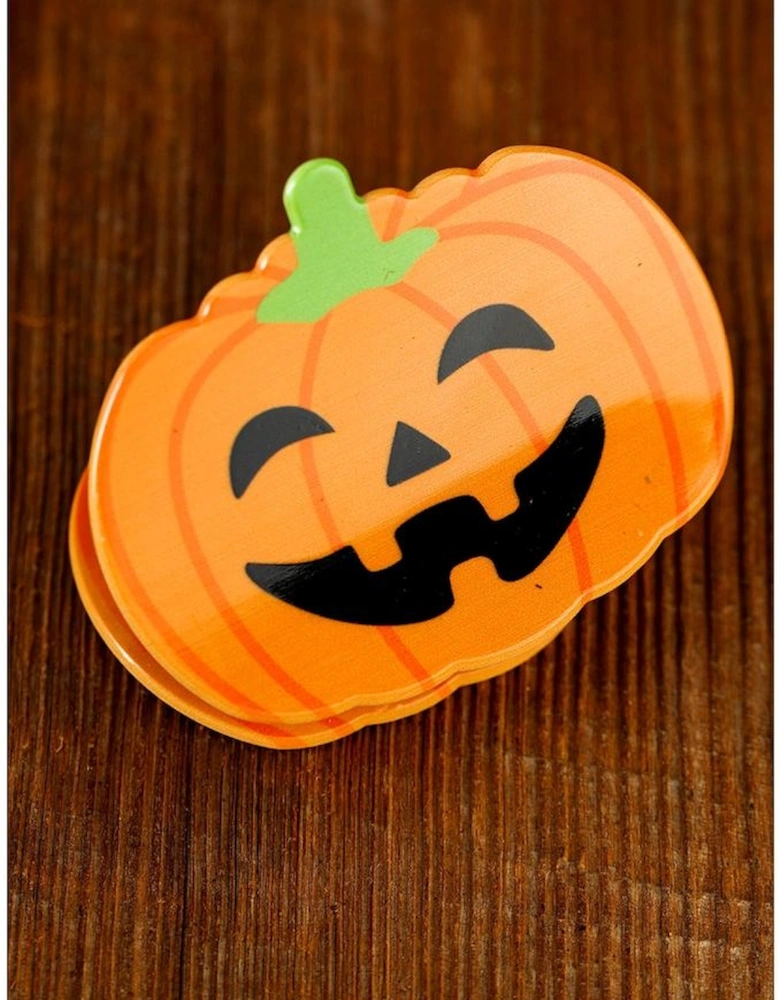 Azura Exchange Orange Halloween Pumpkin Face Hair Claw