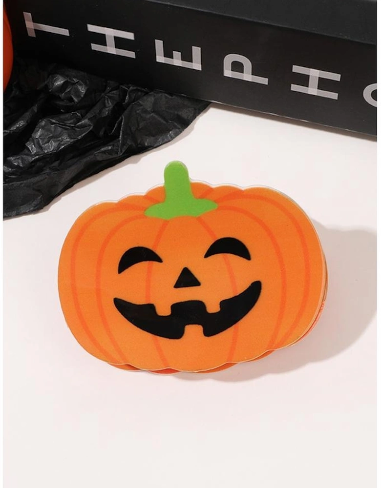 Azura Exchange Orange Halloween Pumpkin Face Hair Claw