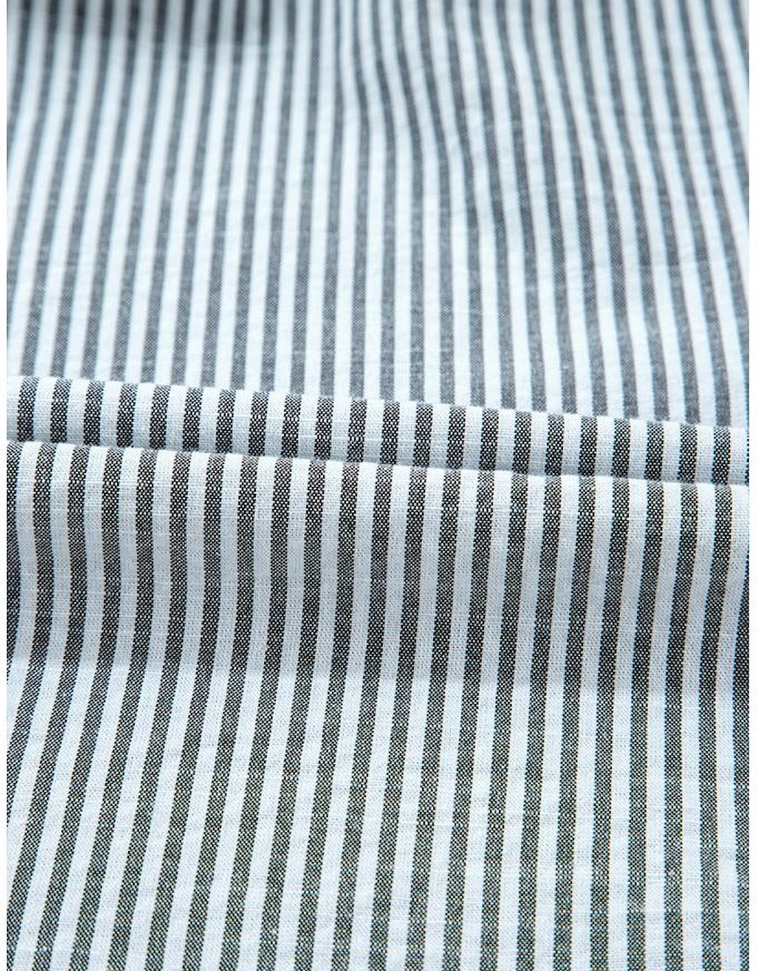 Black Stripe Floral Patchwork Tied V Neck Shift Long Sleeve Mini Dress