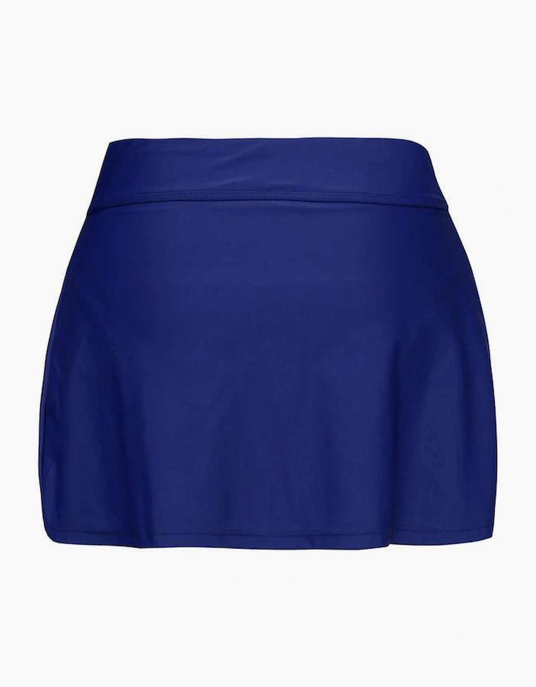 Plus Size Navy Blue Skirted Swim Bikini Bottom