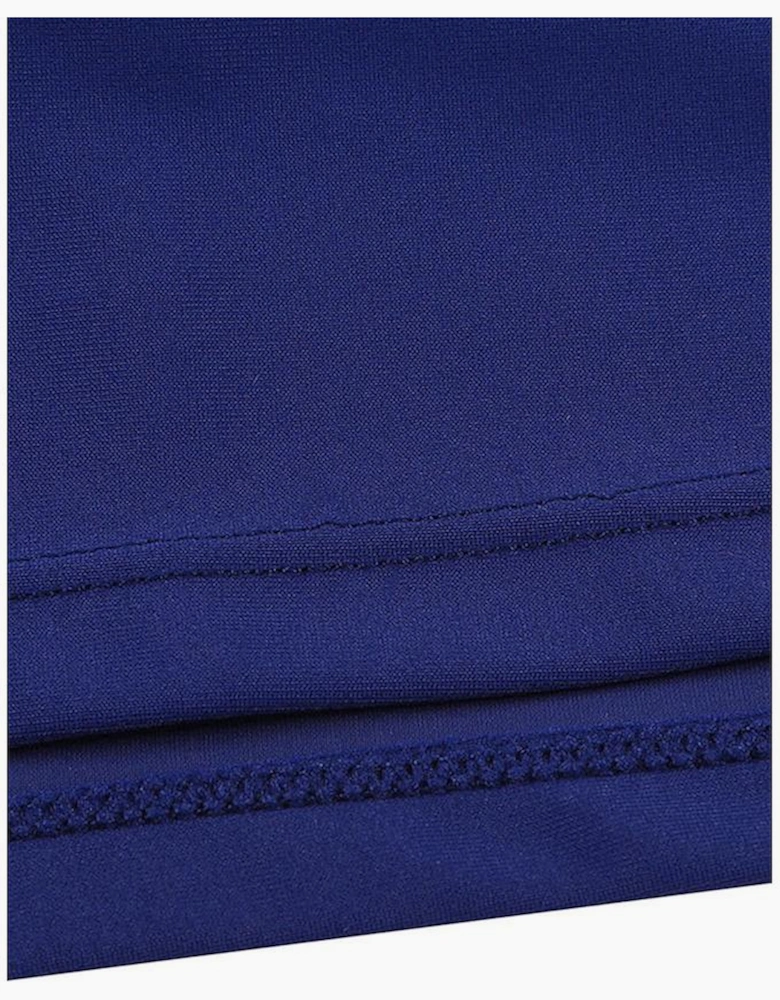 Plus Size Navy Blue Skirted Swim Bikini Bottom