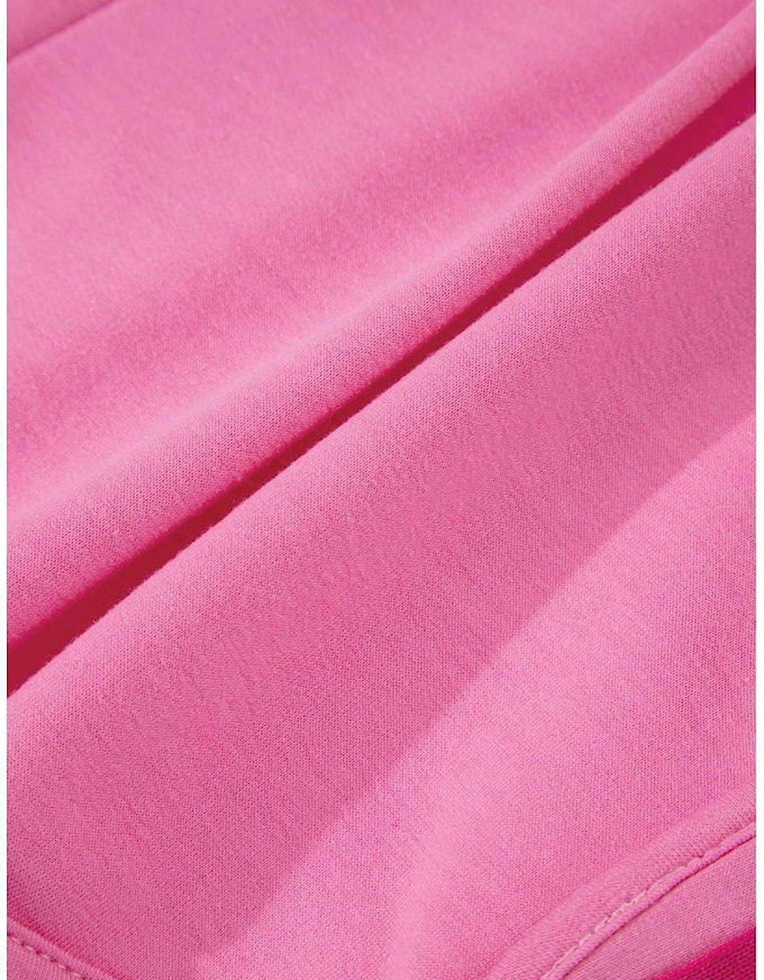 Bonbon Color Block Stripes Elastic High Waist Active Shorts