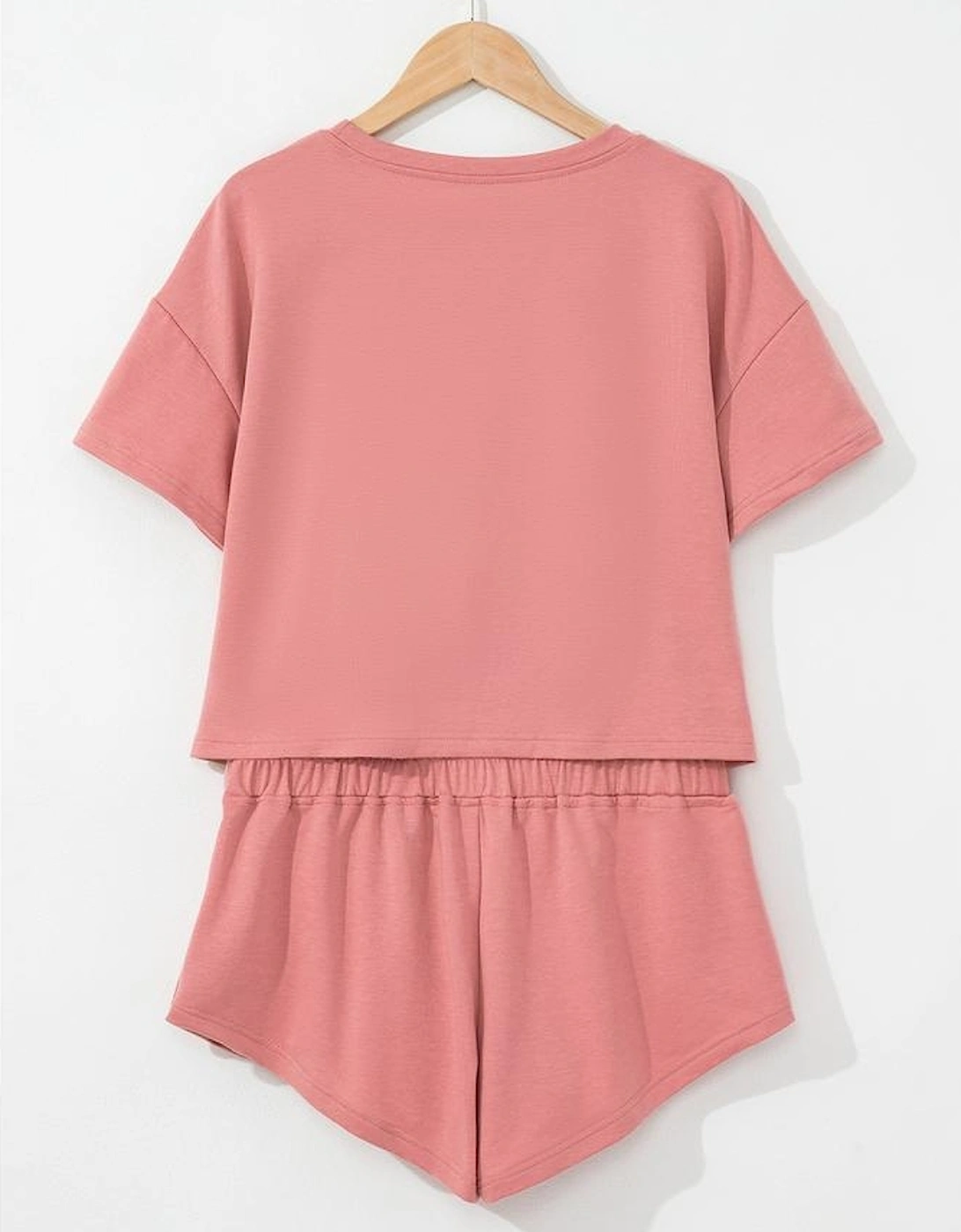 Blossom 2pcs Cropped Tee and Ruffle High Waist Skort Set