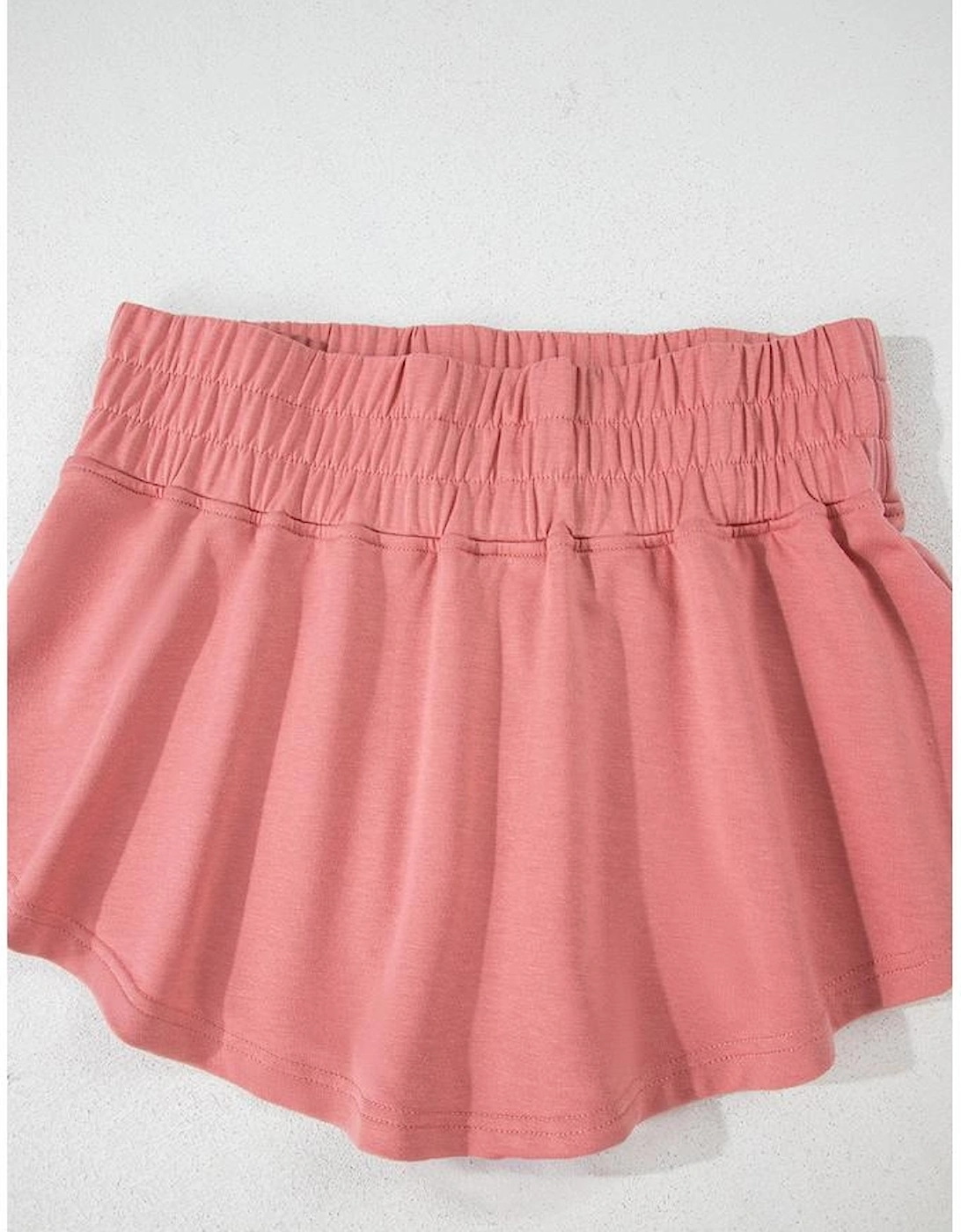 Blossom 2pcs Cropped Tee and Ruffle High Waist Skort Set