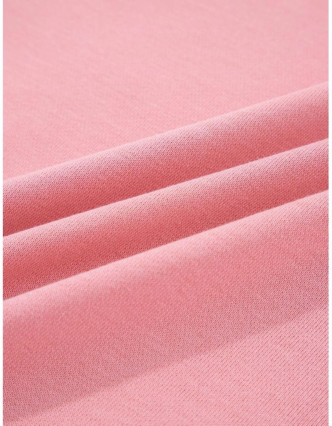 Peach Blossom Floral Applique Baggy Pullover Sweatshirt