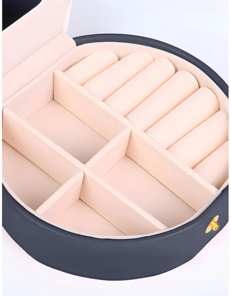 Sail Blue Jewelry Organizer Cases with Mirror