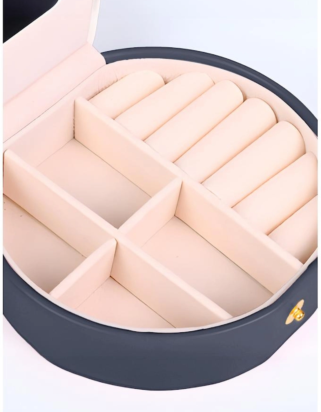 Sail Blue Jewelry Organizer Cases with Mirror