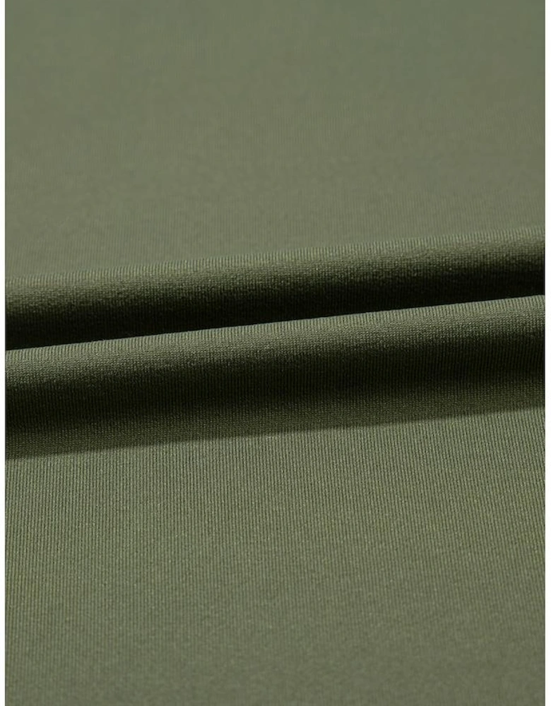 Four Leaf Clover Sleeveless Scoop Neck Flared Split Midi Dress