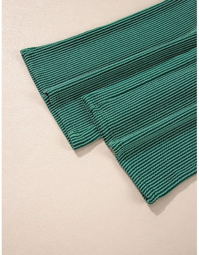 Evergreen JOLLY Corded Long Sleeve Top and Pockets Pants Set