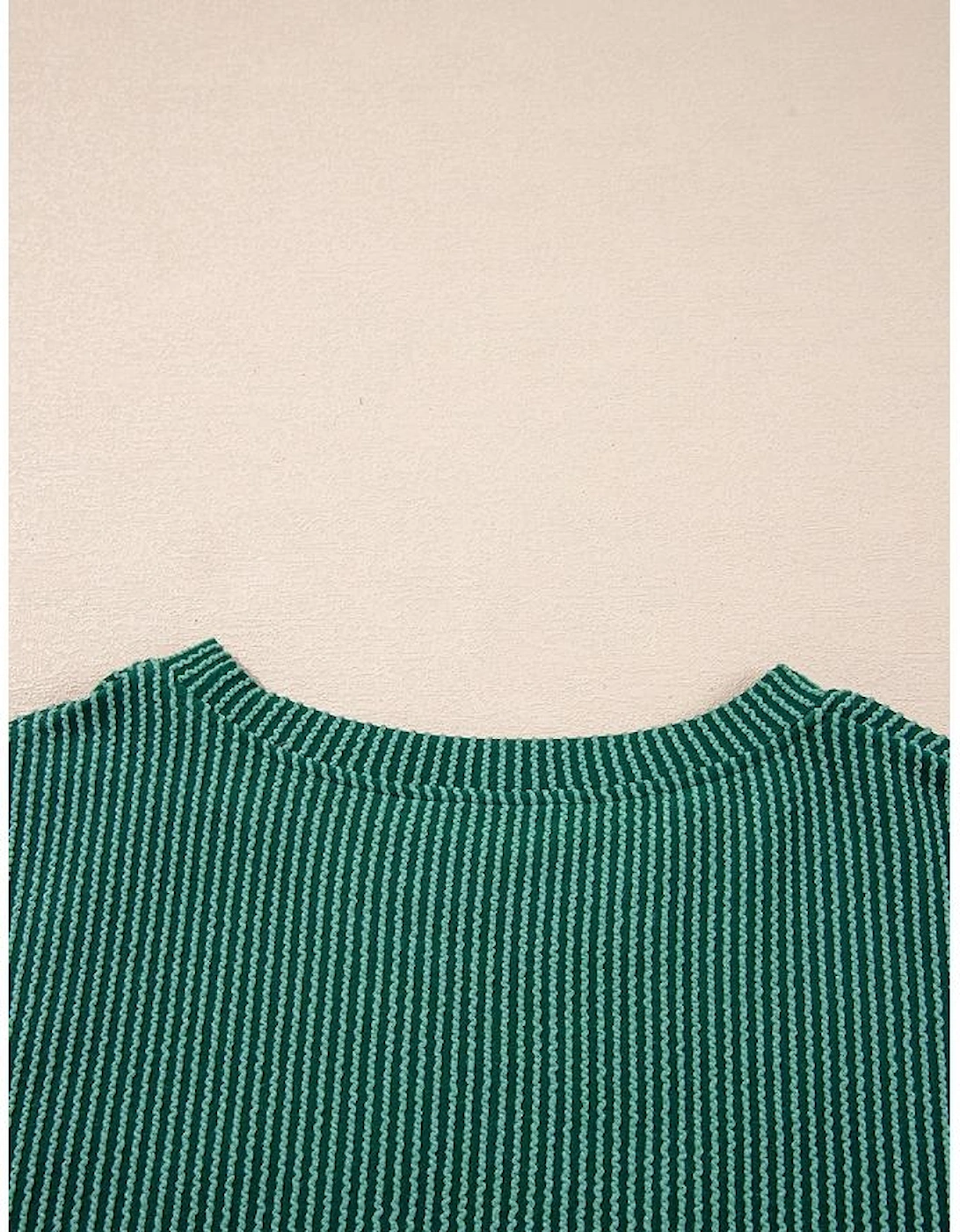 Evergreen JOLLY Corded Long Sleeve Top and Pockets Pants Set