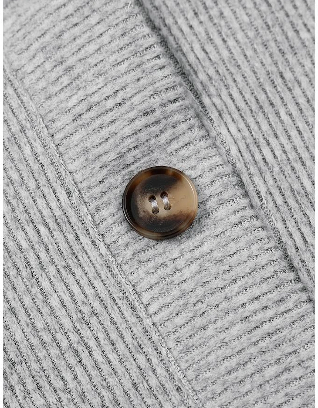 Light Grey 3 Pieces Rib Crop Camisole Matching Shorts Lounge Set with Cardigan