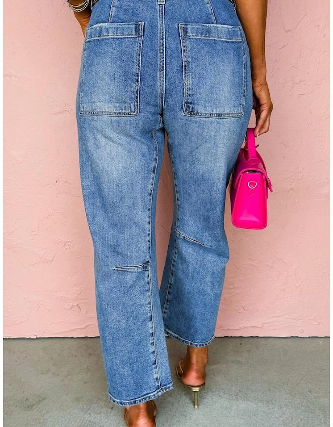 Dusk Blue High Waist Straight Leg Ankle Jeans, 12 of 11