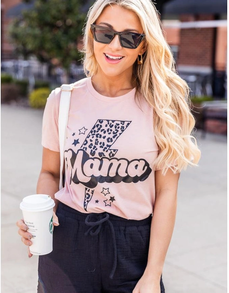 Azura Exchange Leopard Star Graphic T-Shirt