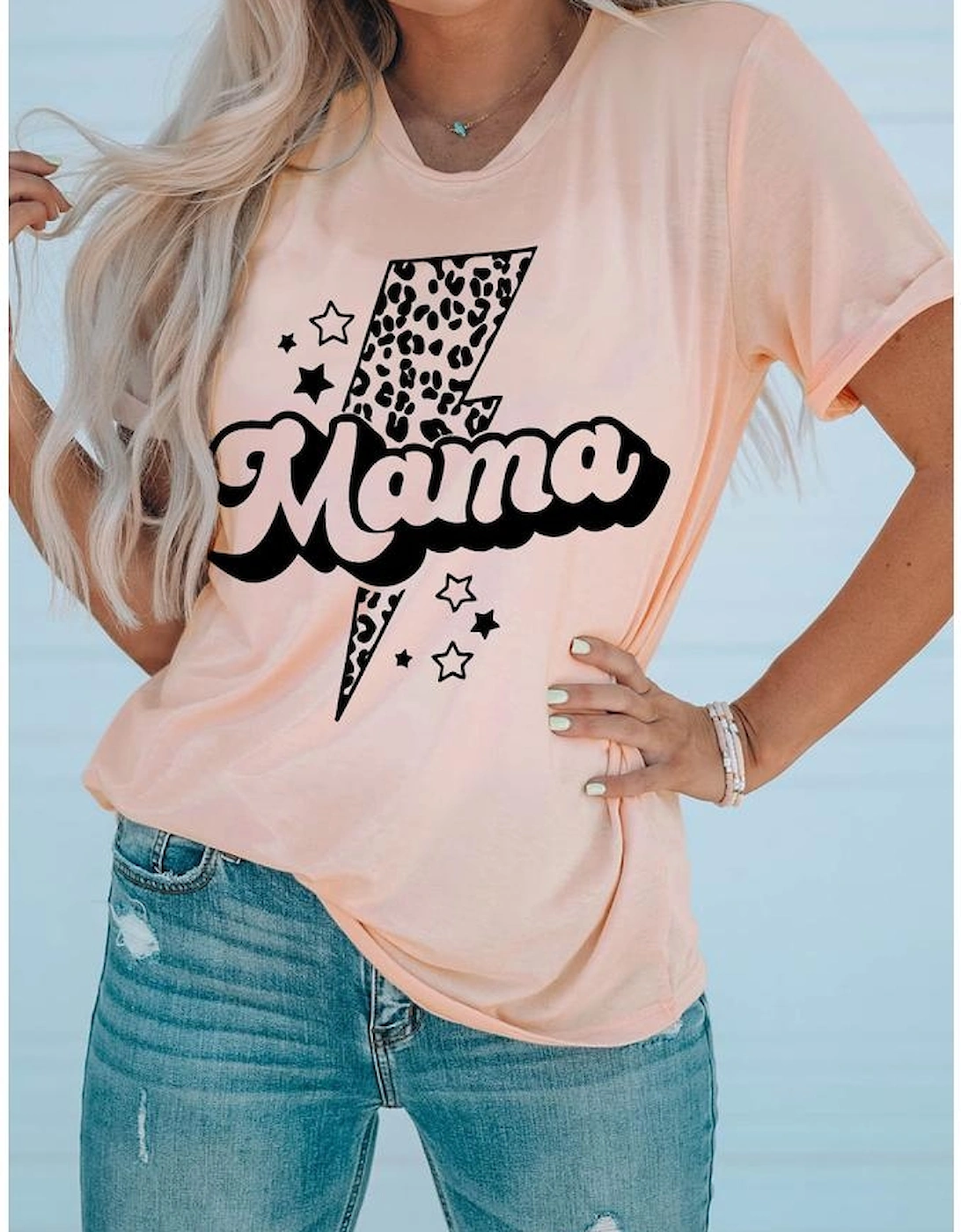 Azura Exchange Leopard Star Graphic T-Shirt, 15 of 14