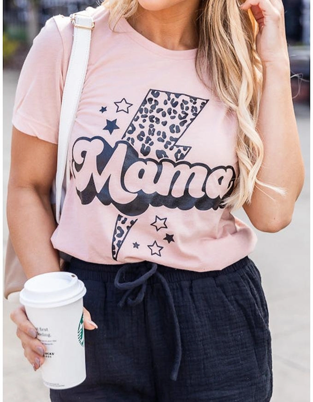 Azura Exchange Leopard Star Graphic T-Shirt