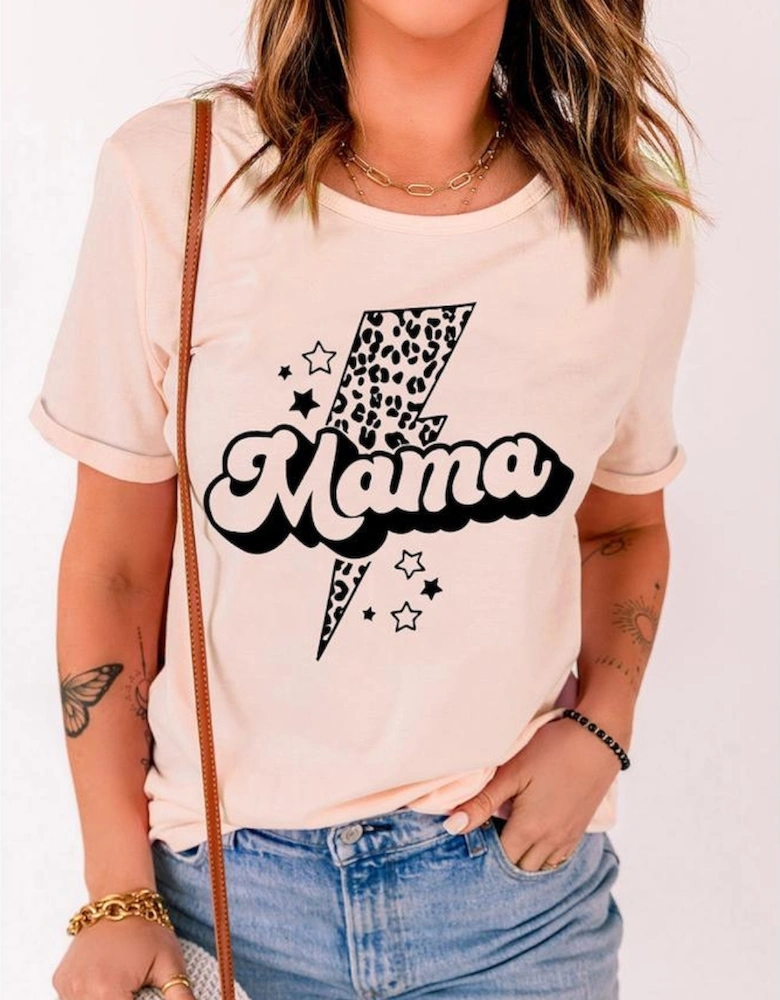 Azura Exchange Leopard Star Graphic T-Shirt