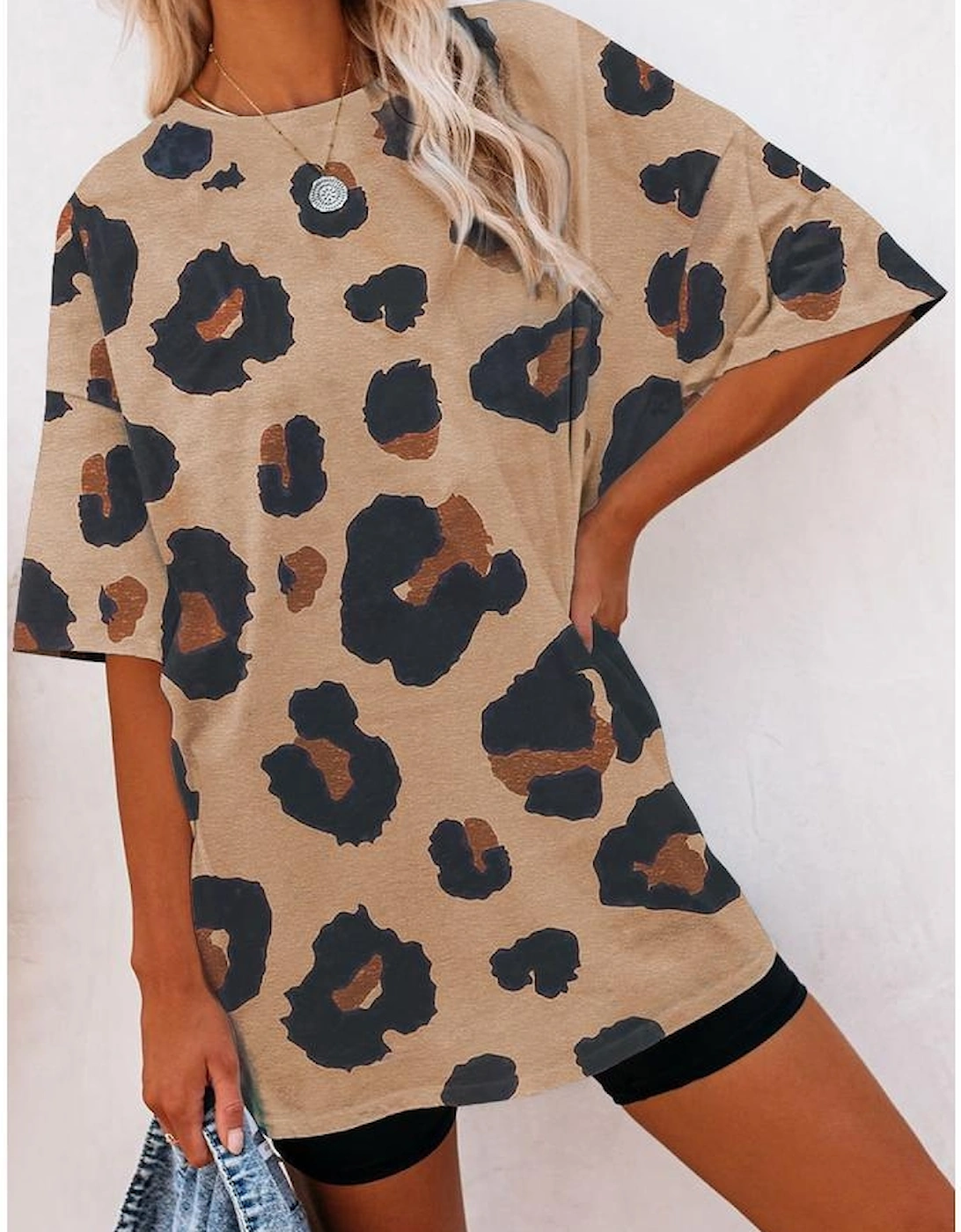 Boyfriend Leopard Print Loose T Shirt, 15 of 14