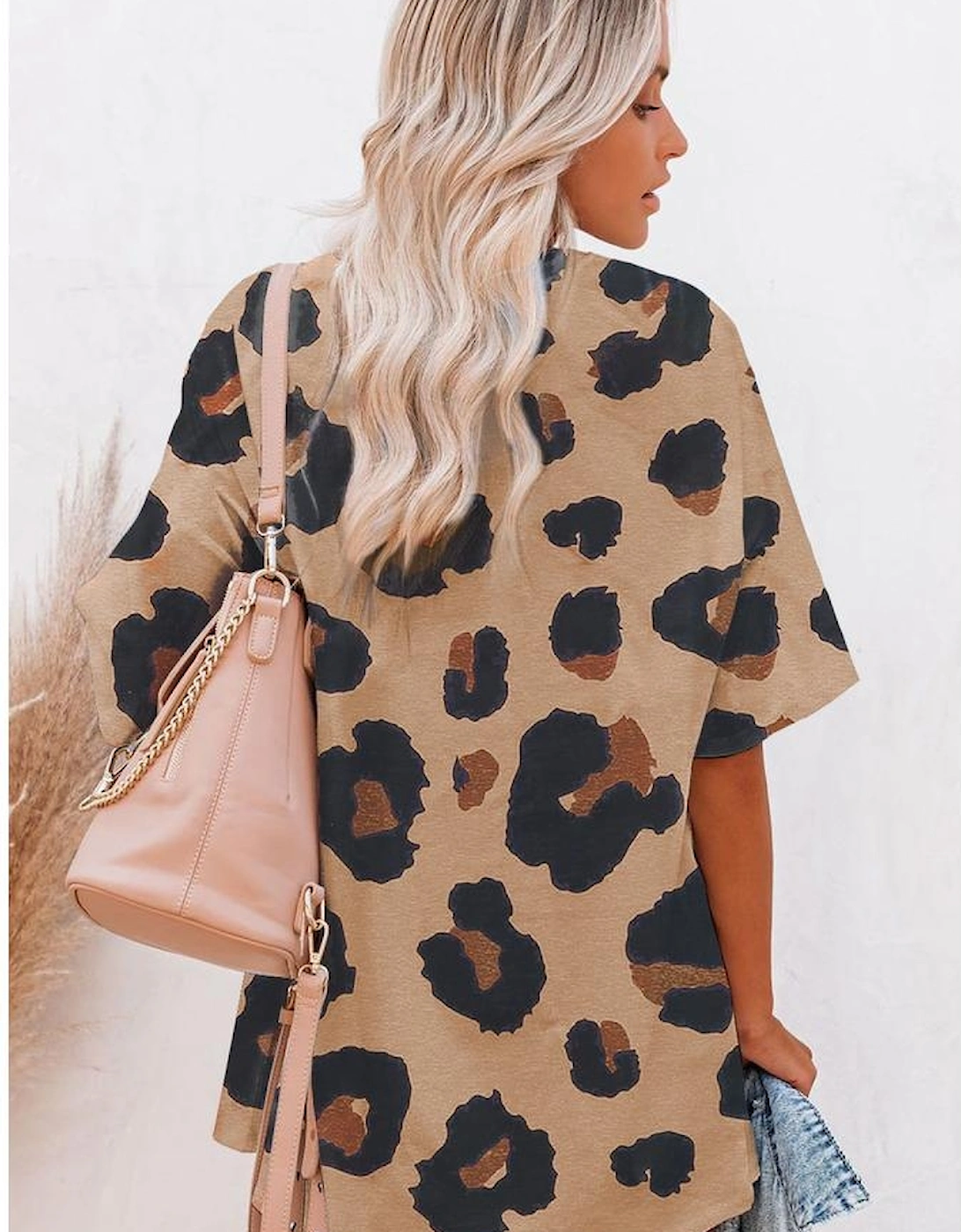 Boyfriend Leopard Print Loose T Shirt