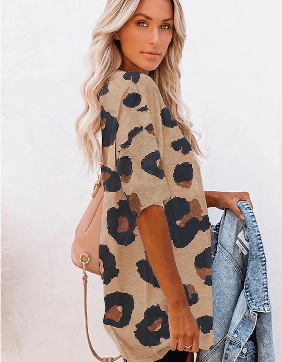Boyfriend Leopard Print Loose T Shirt