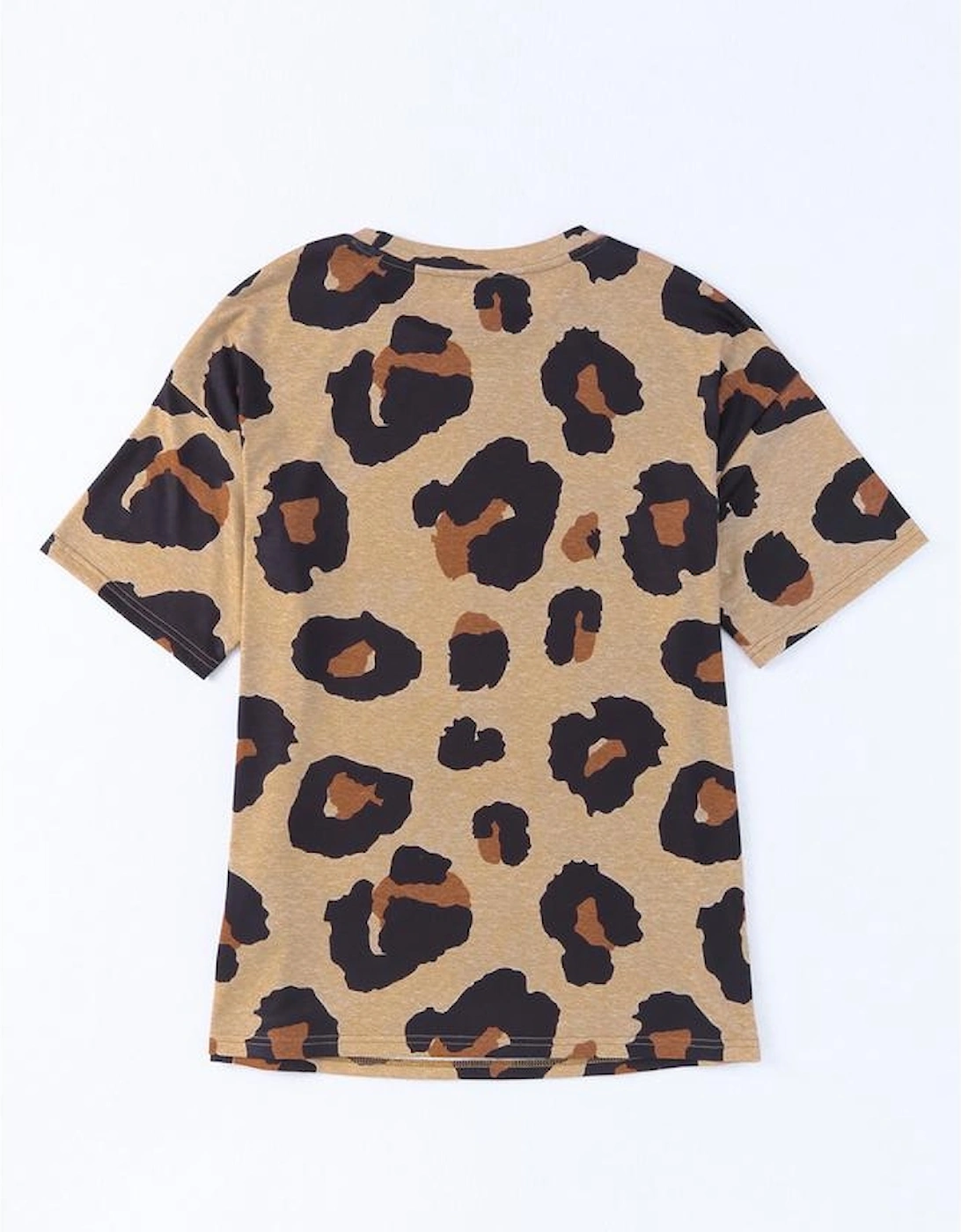 Boyfriend Leopard Print Loose T Shirt