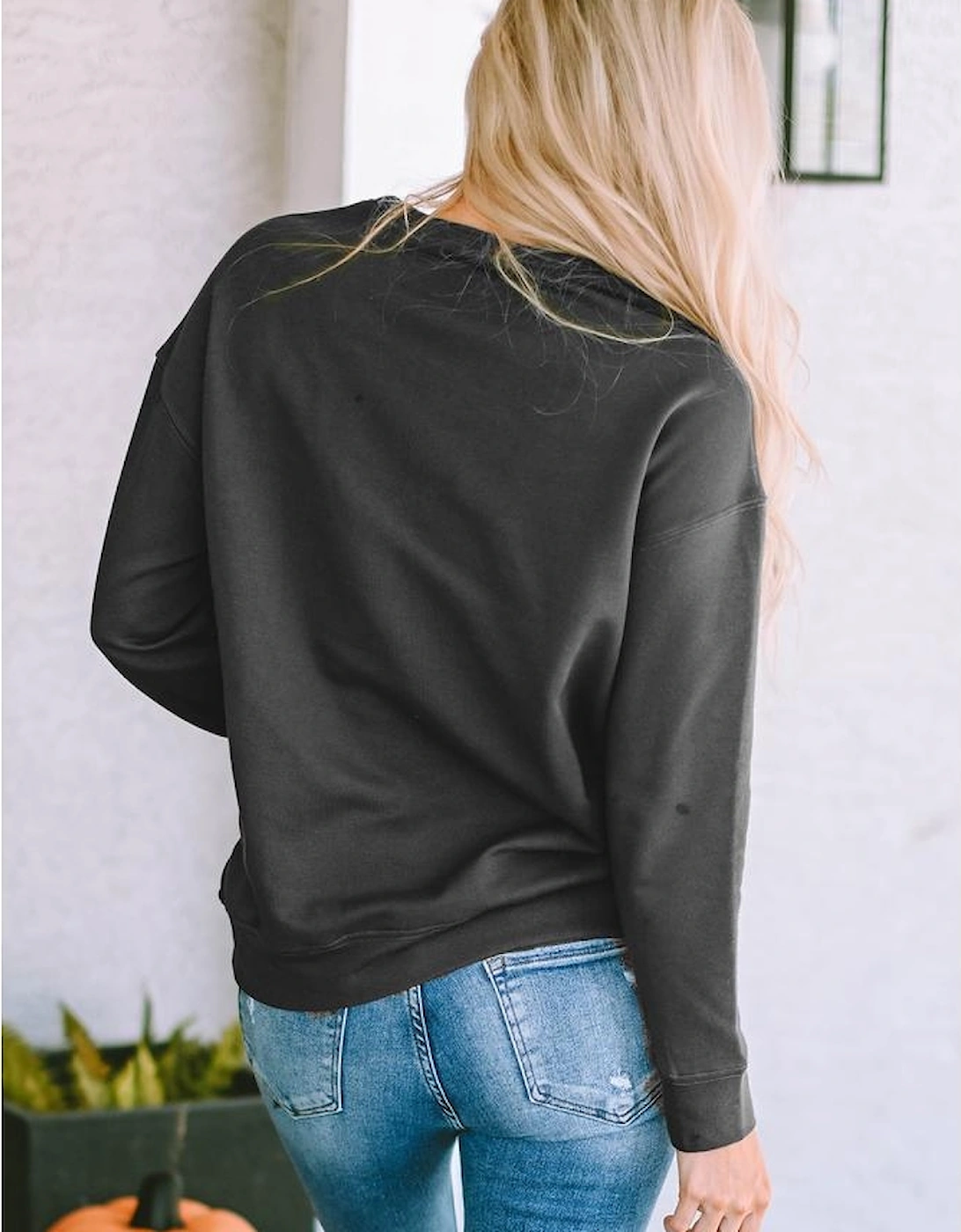 Gray COOL MOMS CLUB Drop Shoulder Sweatshirt