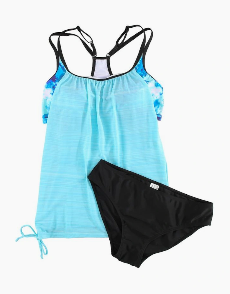 Azura Exchange Printed Tankini Swimsuit