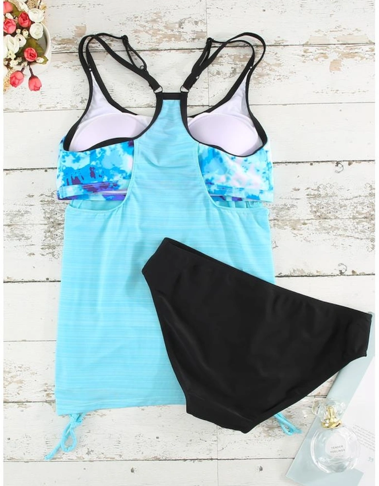 Azura Exchange Printed Tankini Swimsuit