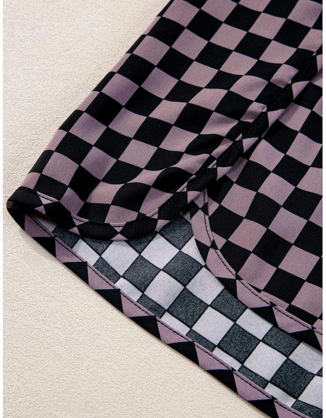 Brown Leopard High Waisted Athletic Shorts