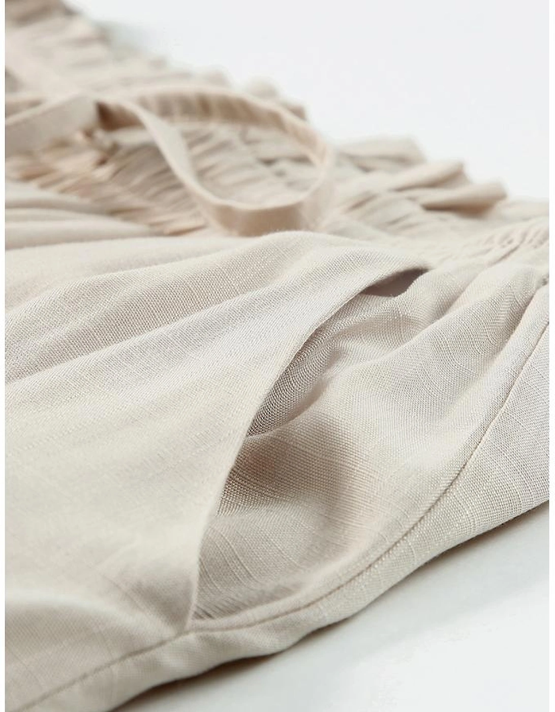 Azura Exchange Smocked High Waist Wide Leg Pants