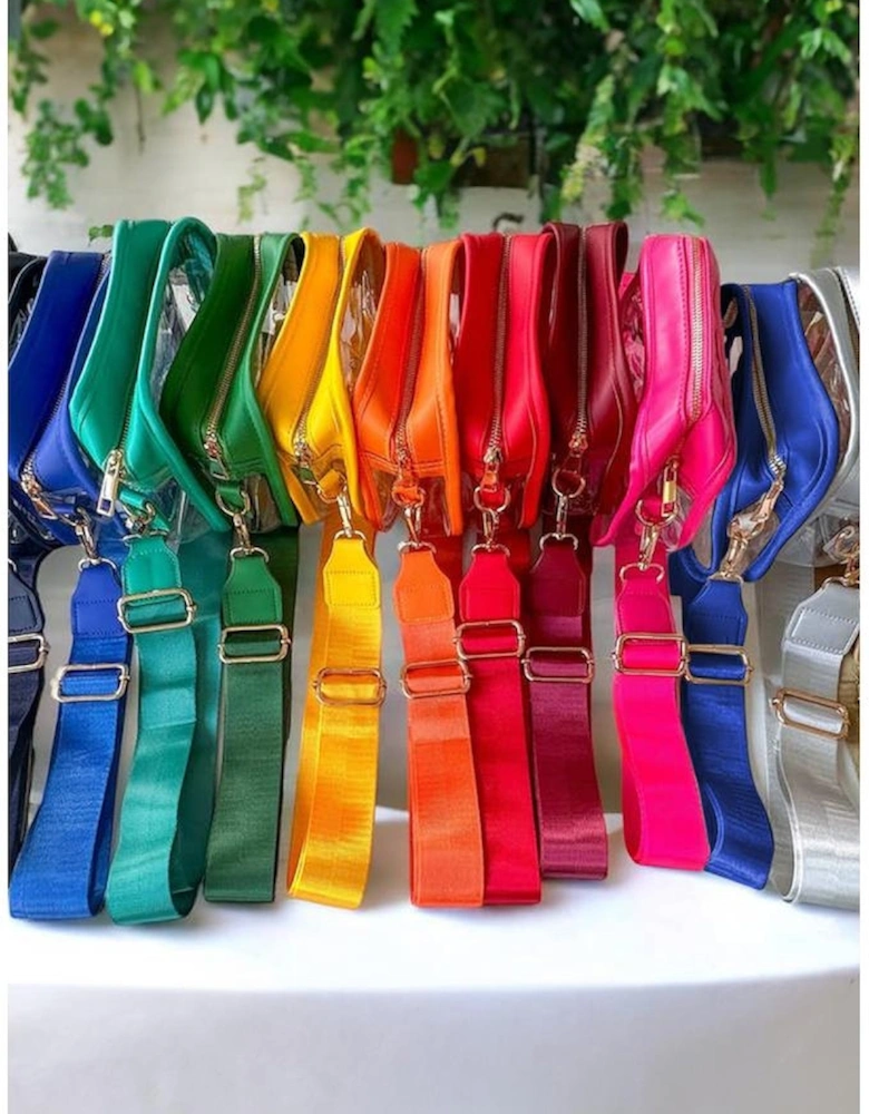 Dark Blue GAME DAY Rugby Football Clear Shoulder Bag