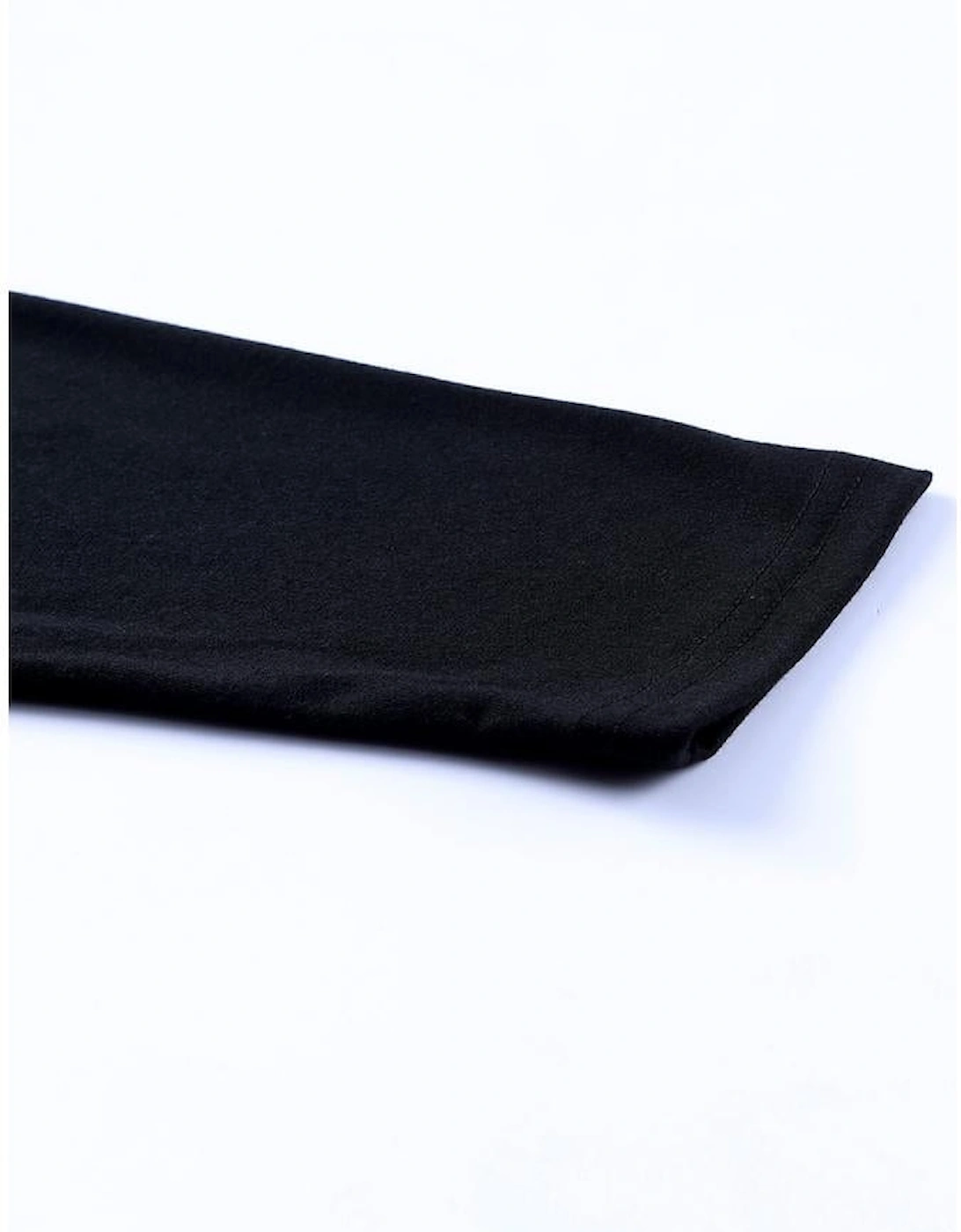 Black Western Pattern Cow Patchwork Open Front Cardigan