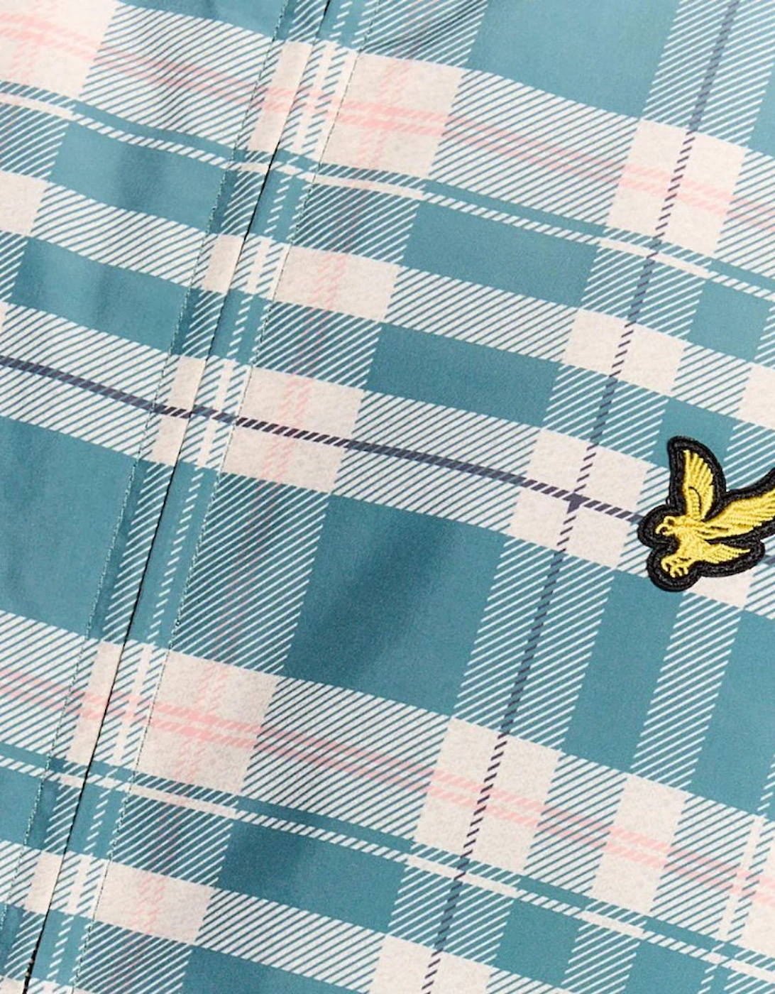 Lyle & Scott Tartan Lightweight Hooded Jacket