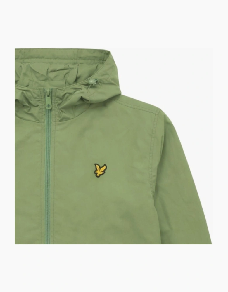 Lyle & Scott Green Water Resistant Hooded Jacket