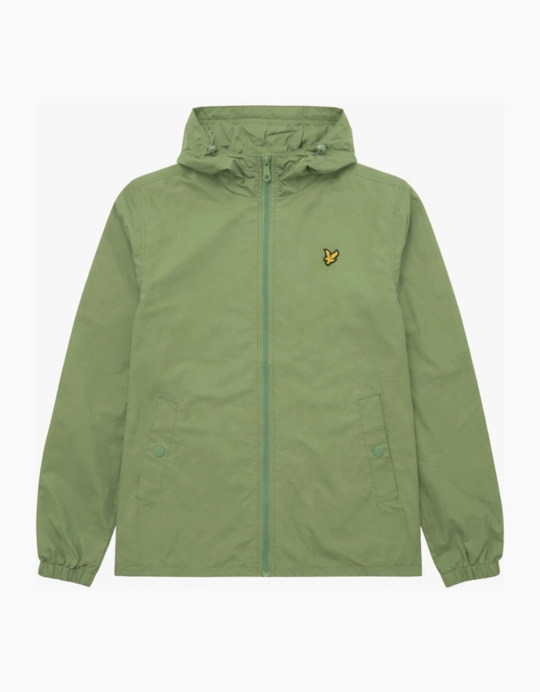 Lyle & Scott Green Water Resistant Hooded Jacket