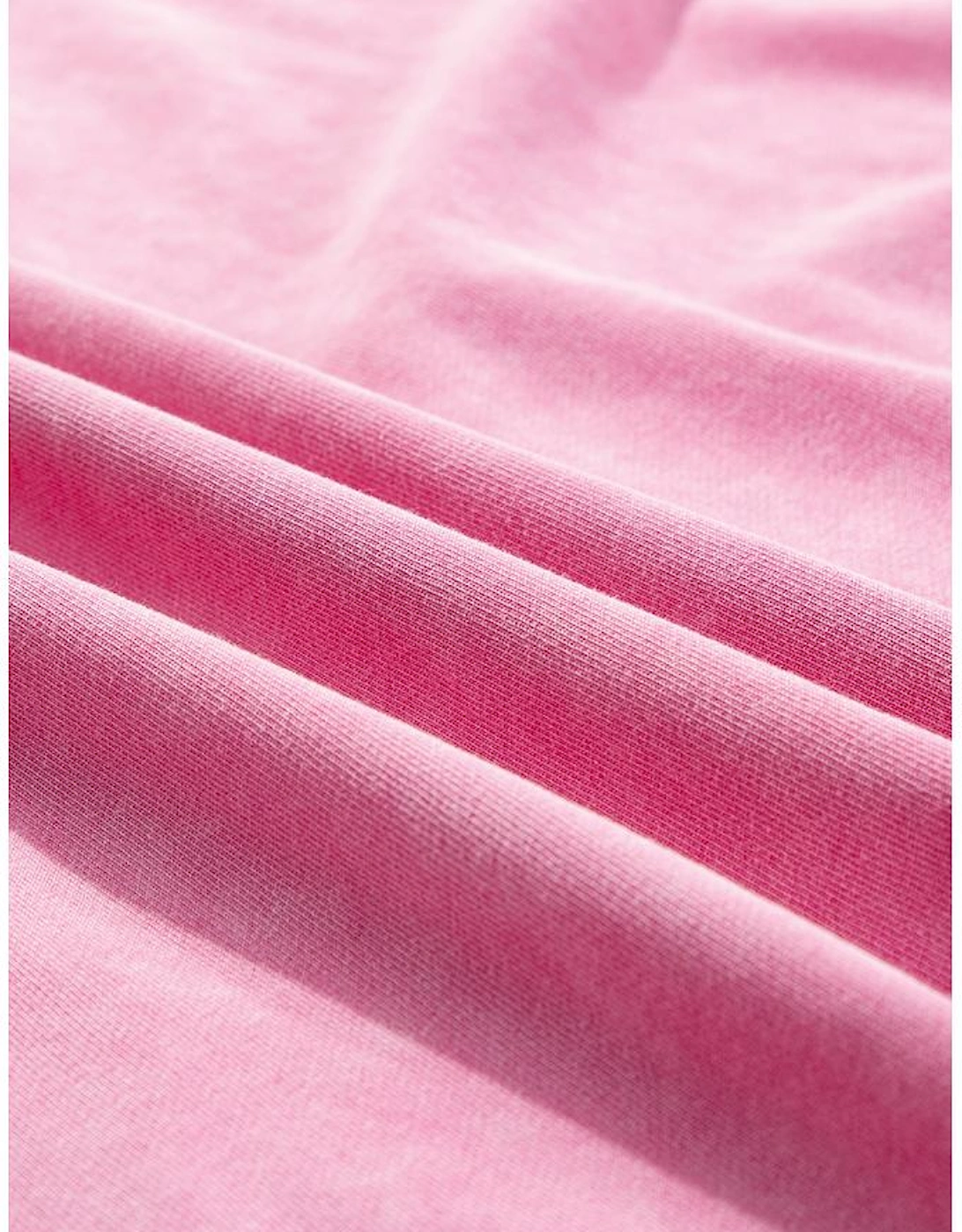 Pink Plus Size Mineral Wash Drop Shoulder Round Neck Sweatshirt