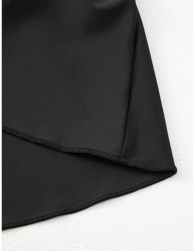 Mist Green Scoop Neck Adjustable Tankini and Matching Skort Bathing Suit