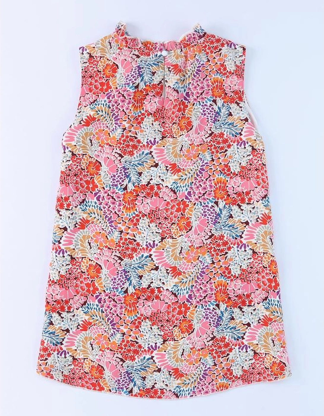 Multicolor Floral Print Relaxed Tank Top