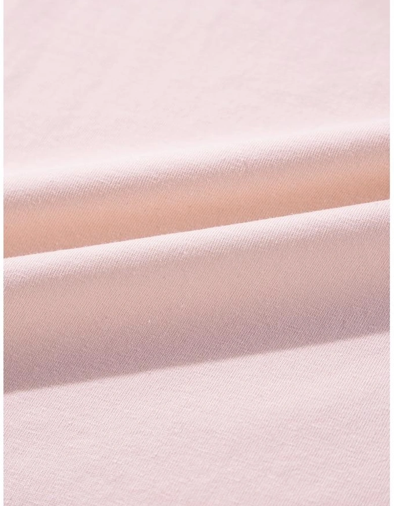 Pink Christmas Sequin Nutcracker Graphic Colorblock Long Sleeve Top